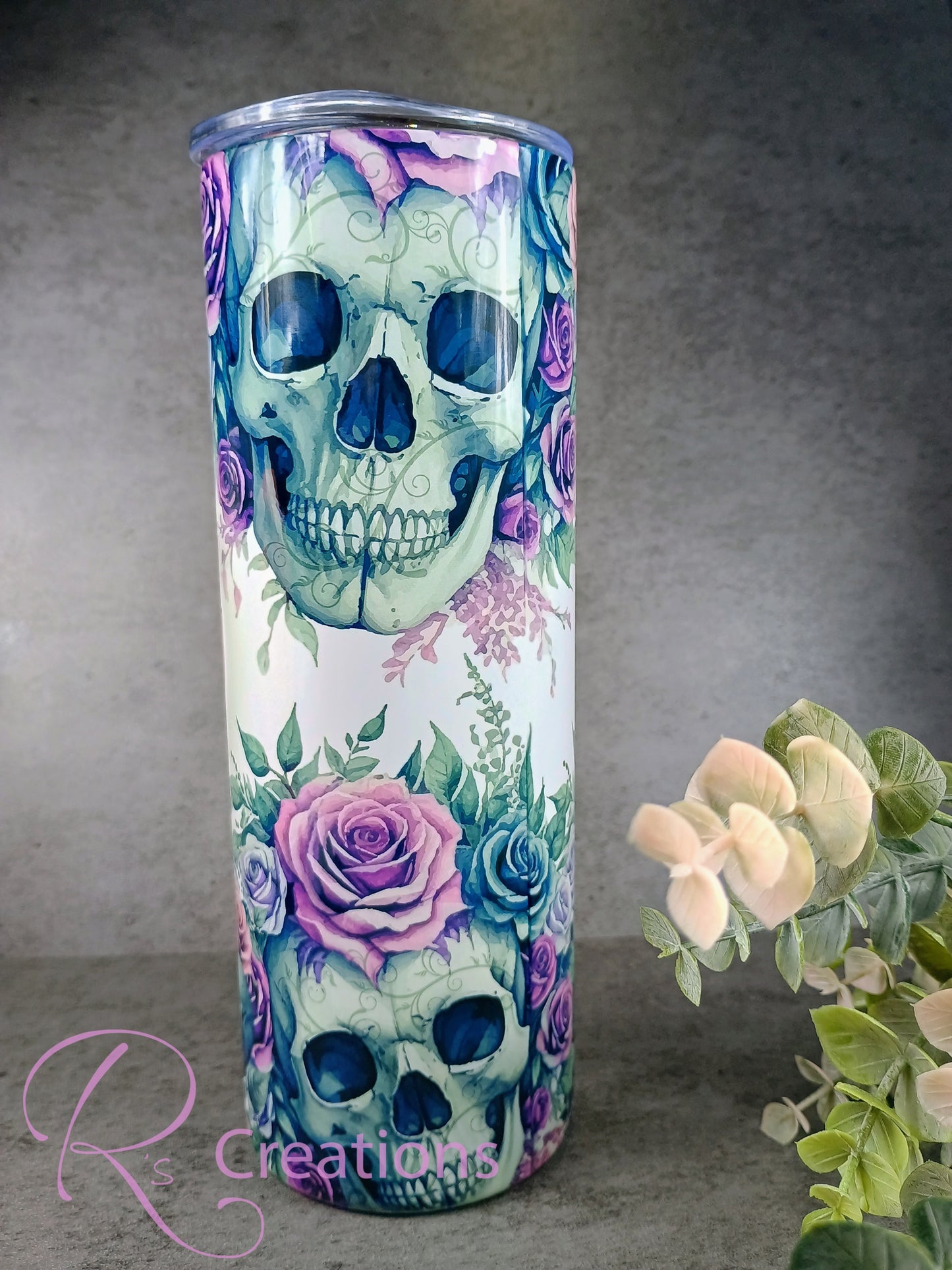 Have the day you deserve 20oz skinny stainless steel tumbler