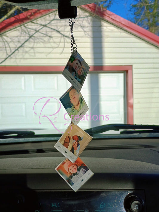 Customized photo Chain hanger