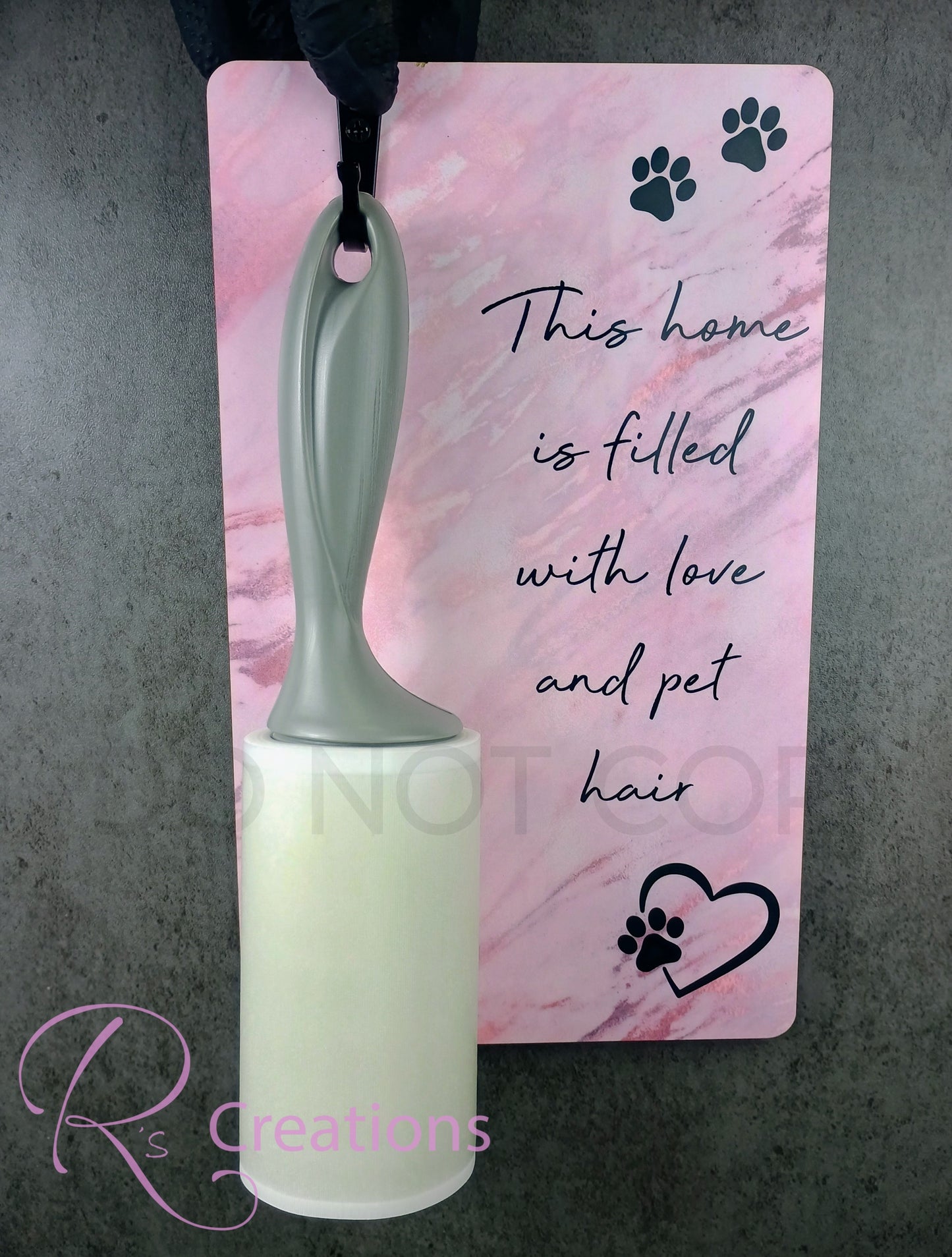 Lint roller hanger, Pet lovers, Wall hanger