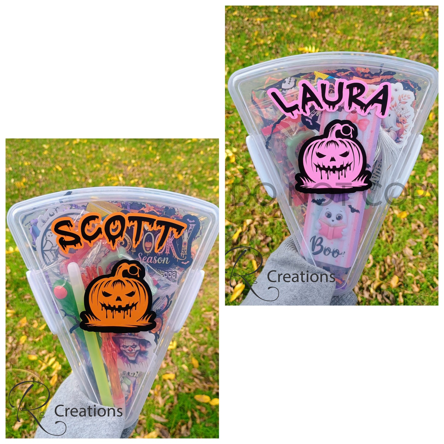 Halloween goodie reusable container!