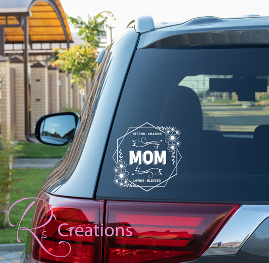Car / Truck decal "Mom"