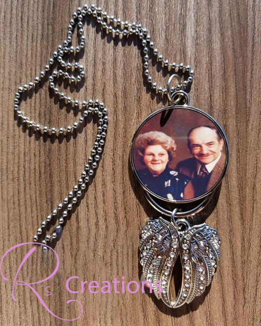 Angel wing bling hanger
