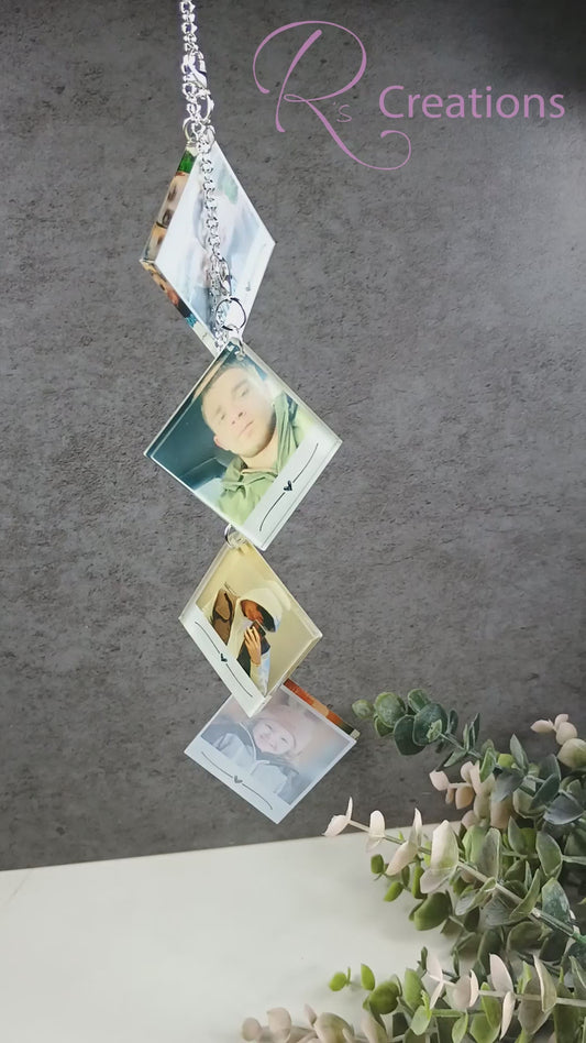 Customized photo Chain hanger