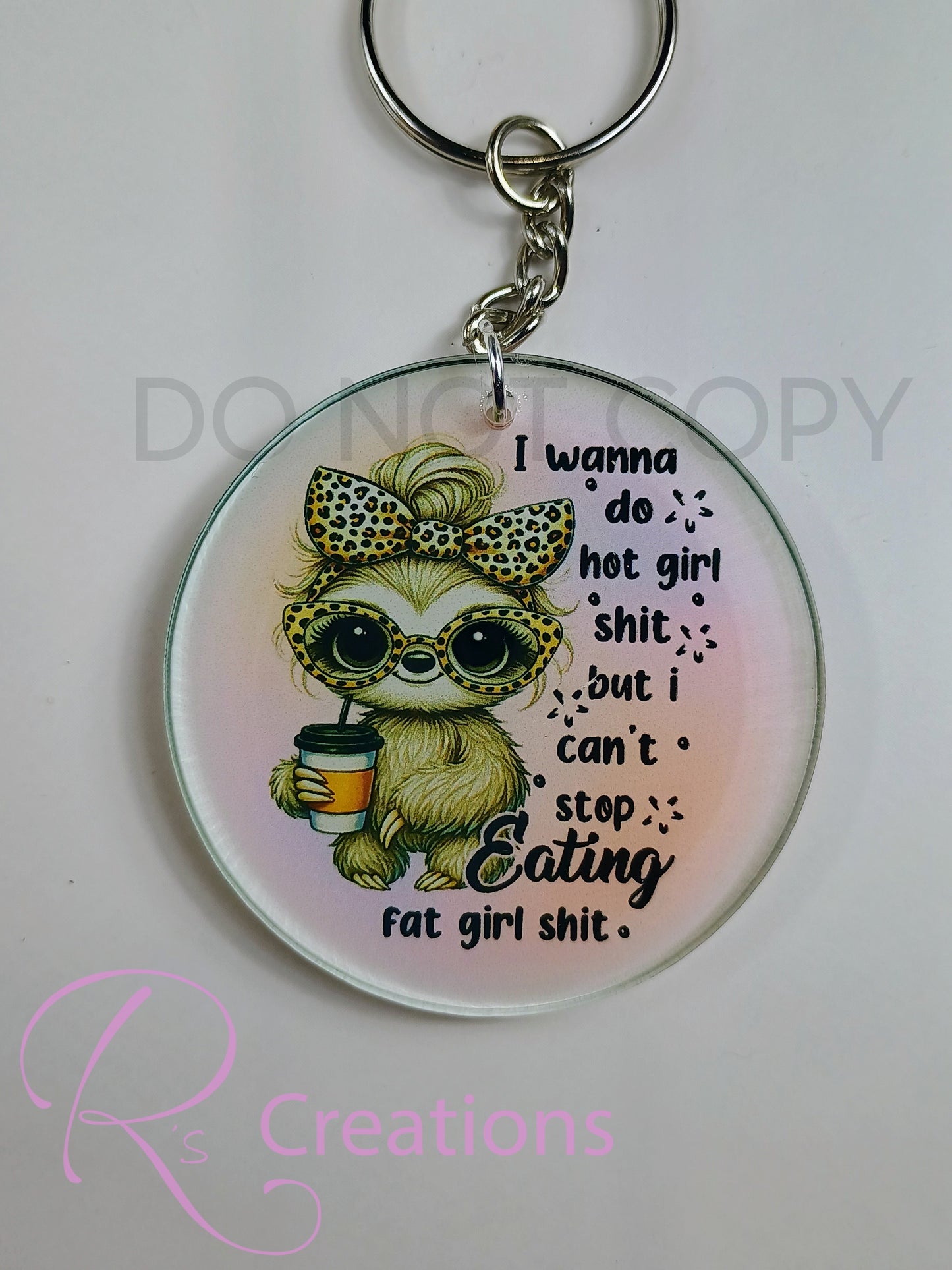 Hot girl s*it keychain and pom pom