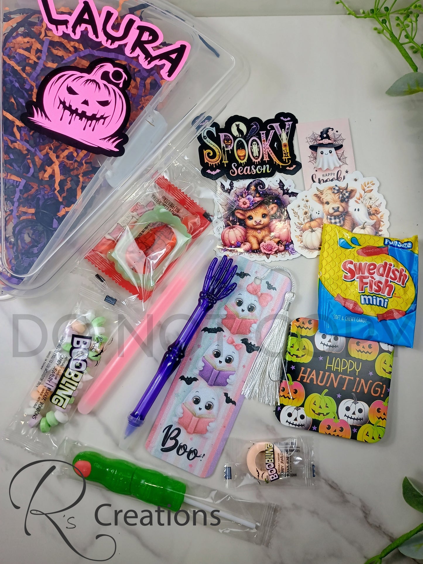 Halloween goodie reusable container!