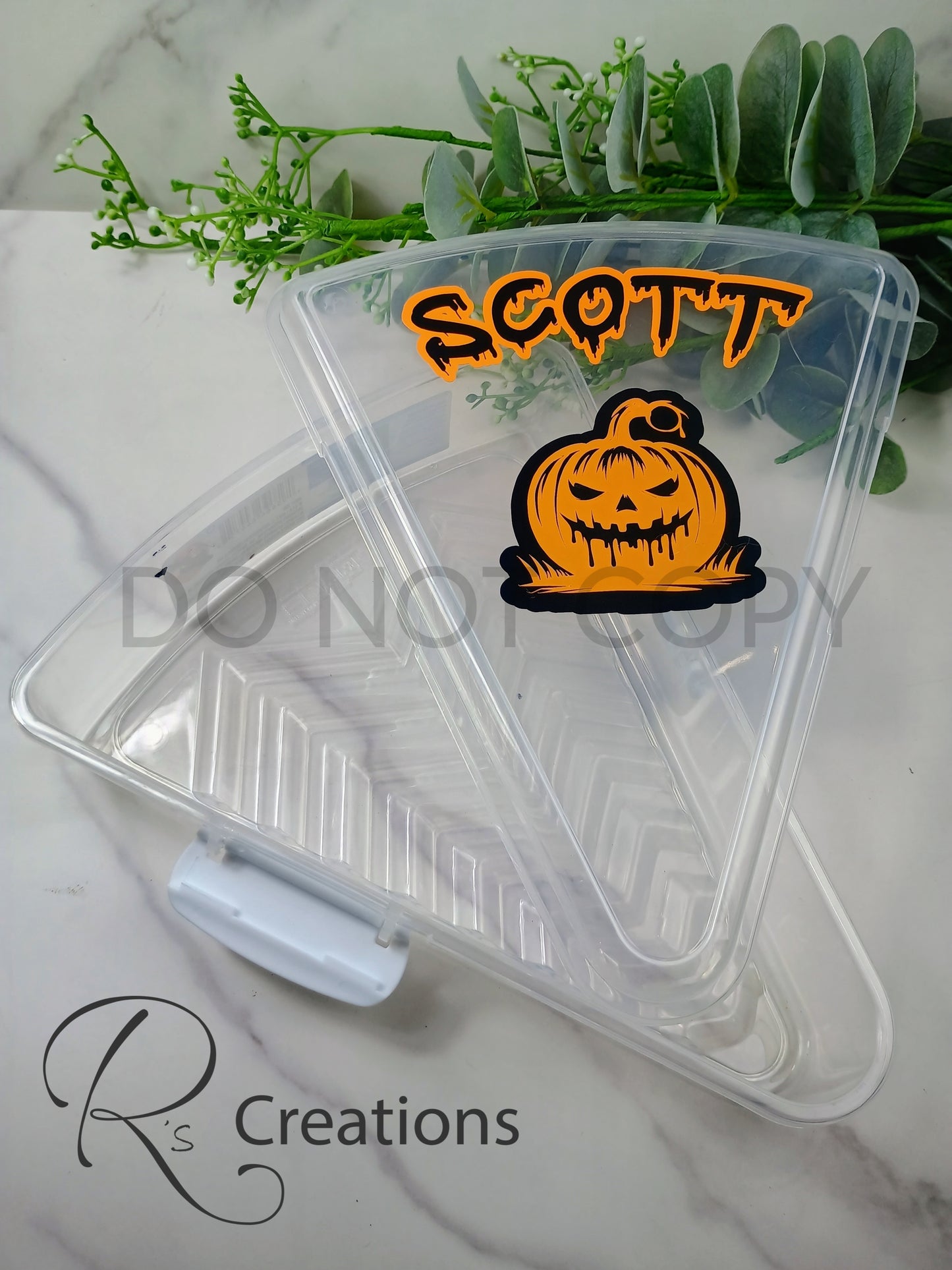 Halloween goodie reusable container!