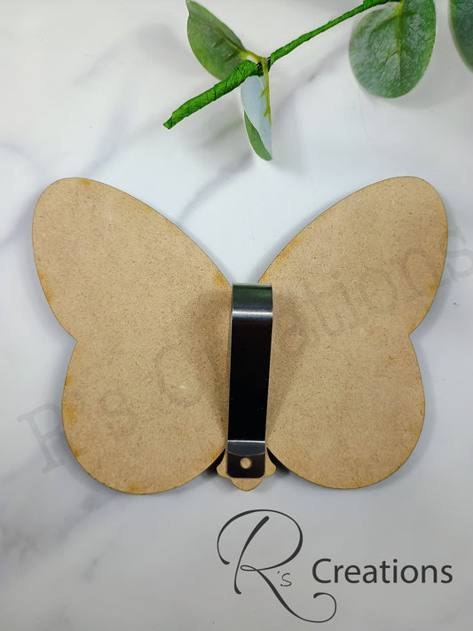 Butterfly visor clips for vehicles