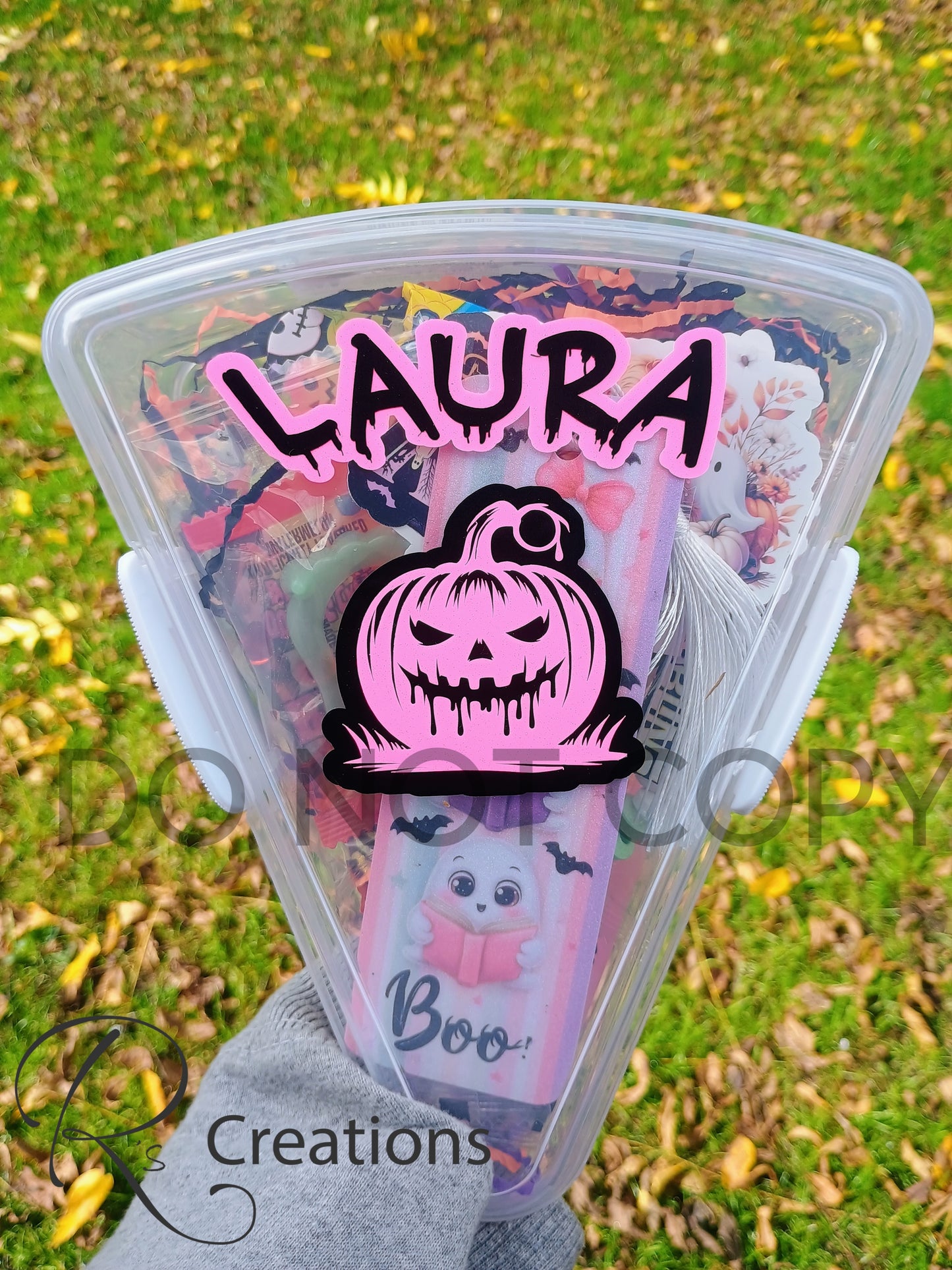 Halloween goodie reusable container!